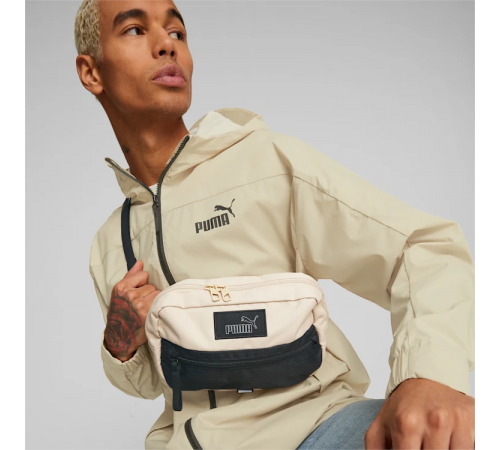4ts Puma 079518-02 Evo Essentials Waist Bag - Granola 